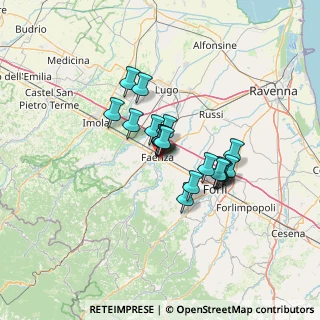 Mappa Via Achille Pantoli, 48018 Faenza RA, Italia (9.032)