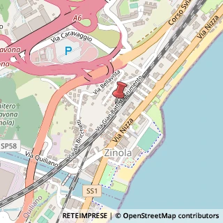 Mappa Via Belvedere, 2, 17100 Savona SV, Italia, 17100 Savona, Savona (Liguria)