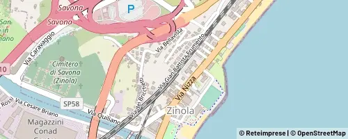 Mappa Savona
