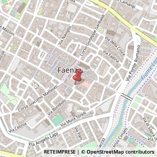 Mappa Via Marescalchi, 20, 48018 Faenza, Ravenna (Emilia Romagna)