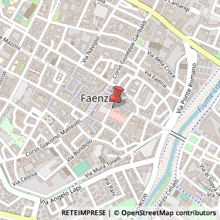 Mappa Piazza Martiri della Libertà, 9, 48018 Faenza, Ravenna (Emilia Romagna)