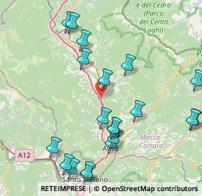 Mappa CAP, 54028 Villafranca in Lunigiana MS, Italia (9.7705)