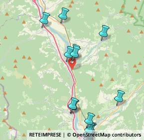 Mappa CAP, 54028 Villafranca in Lunigiana MS, Italia (6.1615)