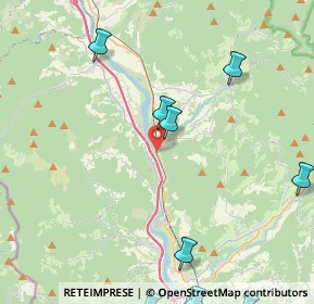 Mappa CAP, 54028 Villafranca in Lunigiana MS, Italia (6.7225)