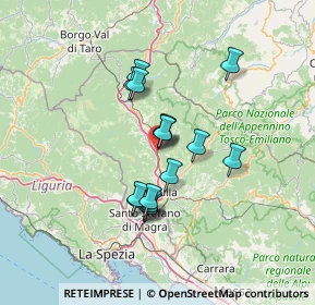 Mappa CAP, 54028 Villafranca in Lunigiana MS, Italia (10.78938)