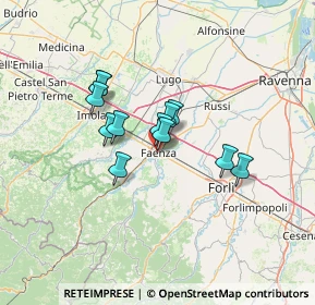 Mappa Via Severoli, 48018 Faenza RA, Italia (9.785)