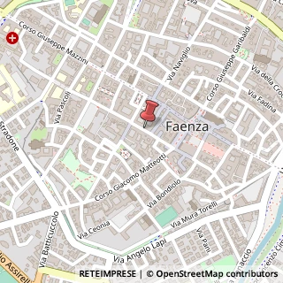Mappa Via Severoli, 31, 48018 Faenza, Ravenna (Emilia Romagna)
