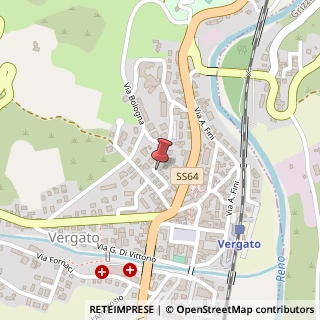 Mappa Via Martiri Marzabotto in Vergato, 18, 40038 Vergato, Bologna (Emilia Romagna)