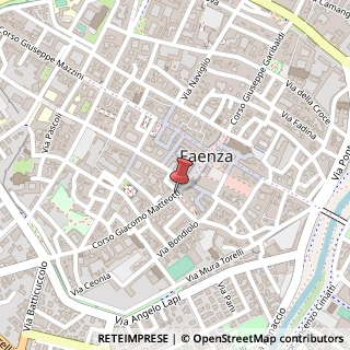 Mappa Corso Giacomo Matteotti, 14/A, 48018 Faenza, Ravenna (Emilia Romagna)
