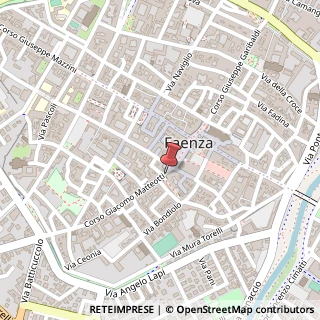 Mappa Corso Giacomo Matteotti, 4, 48018 Faenza, Ravenna (Emilia Romagna)