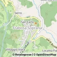 Mapa Frabosa Soprana