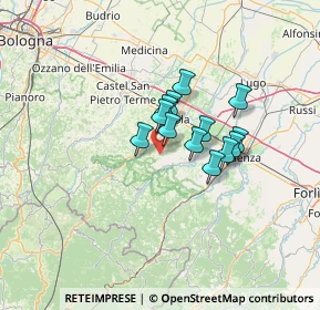 Mappa Toranello, 48025 Riolo Terme RA, Italia (8.70769)