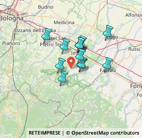Mappa Toranello, 48025 Riolo Terme RA, Italia (8.99308)