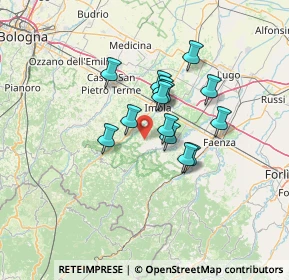 Mappa Toranello, 48025 Riolo Terme RA, Italia (9.88571)