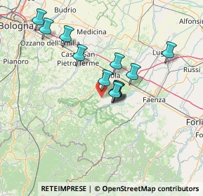 Mappa Toranello, 48025 Riolo Terme RA, Italia (12.07083)