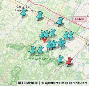 Mappa Toranello, 48025 Riolo Terme RA, Italia (6.539)