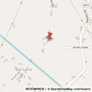 Mappa Via del Canale,  74, 47100 Forlì, Forlì-Cesena (Emilia Romagna)