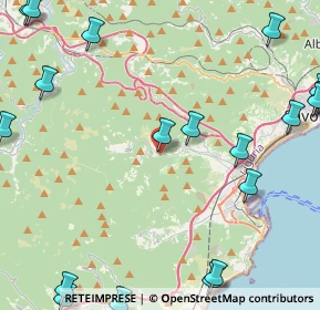 Mappa Via Becchi, 17047 Quiliano SV, Italia (6.8095)