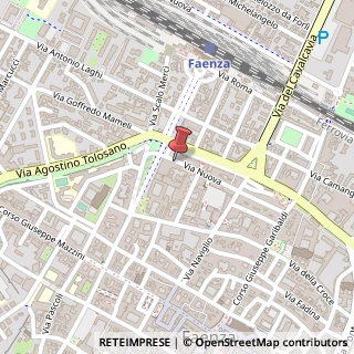 Mappa Via Nuova, 9, 48018 Faenza, Ravenna (Emilia Romagna)