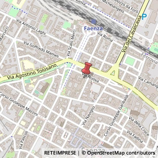 Mappa Via Nuova, 45, 48018 Faenza, Ravenna (Emilia Romagna)