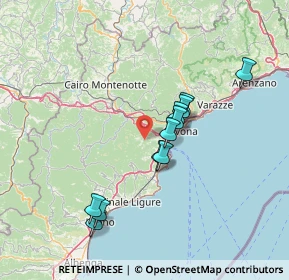 Mappa 17045 Savona SV, Italia (12.84455)