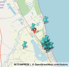 Mappa Via delle Aie, 48015 Cervia RA, Italia (3.89333)