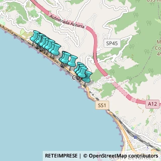 Mappa Via alla spiaggia s.n, 16033 Lavagna GE, Italia (0.848)
