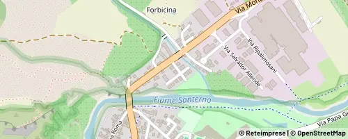 Mappa Borgo Tossignano