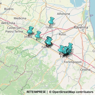 Mappa Piazza Frà Saba da Castiglione, 48018 Faenza RA, Italia (10.0935)