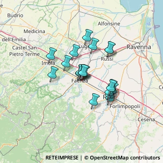 Mappa Piazza Frà Saba da Castiglione, 48018 Faenza RA, Italia (10.3645)