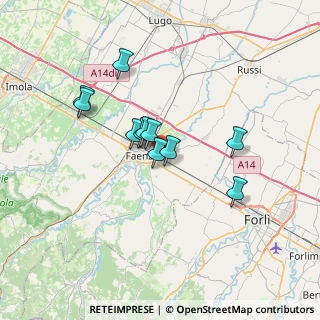 Mappa Via Antonio Gentili, 48018 Faenza RA, Italia (5.42727)