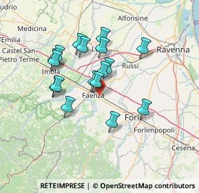 Mappa Via Antonio Gentili, 48018 Faenza RA, Italia (12.30765)