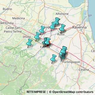 Mappa Via Gentili, 48018 Faenza RA, Italia (10.3785)