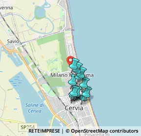 Mappa Piazzale Napoli, 48015 Cervia RA, Italia (1.49)