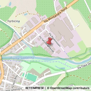 Mappa Via Salvador Allende, 47, 40021 Borgo Tossignano, Bologna (Emilia Romagna)