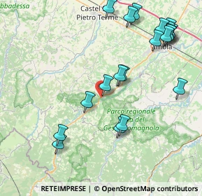 Mappa Via Rio Mescola, 40021 Borgo Tossignano BO, Italia (9.735)