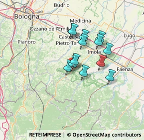 Mappa Via Rio Mescola, 40021 Borgo Tossignano BO, Italia (10.20769)