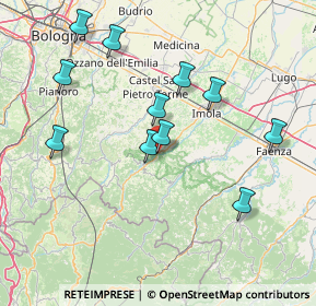 Mappa Via Rio Mescola, 40021 Borgo Tossignano BO, Italia (15.48636)