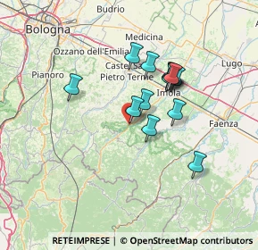 Mappa Via Rio Mescola, 40021 Borgo Tossignano BO, Italia (11.08154)