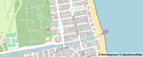 Mappa Cervia