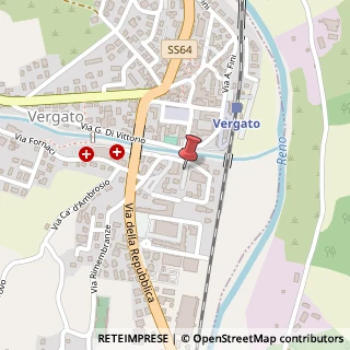 Mappa Piazza IV Novembre, 8, 40038 Vergato, Bologna (Emilia Romagna)