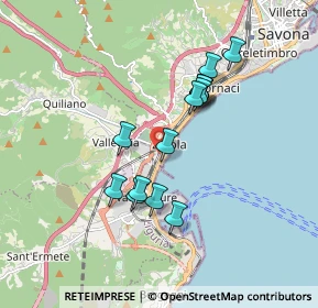 Mappa Via Leopardi, 17047 Vado Ligure SV, Italia (1.53214)
