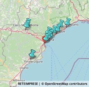 Mappa Via Leopardi, 17047 Vado Ligure SV, Italia (10.61583)