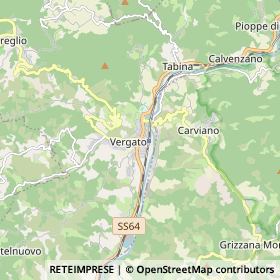 Mappa Vergato