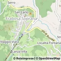 Mapa Frabosa Soprana