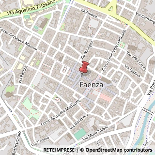 Mappa Corso Giuseppe Mazzini, 30, 48018 Faenza, Ravenna (Emilia Romagna)