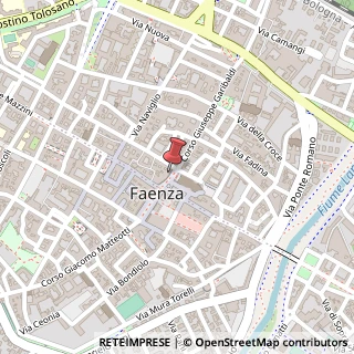 Mappa Piazza della Libertà, 14, 48018 Faenza, Ravenna (Emilia Romagna)