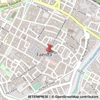Mappa Corso Aurelio Saffi, 3, 48018 Faenza, Ravenna (Emilia Romagna)