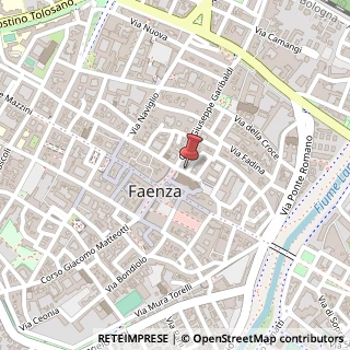 Mappa Corso Giuseppe Garibaldi, 1, 48018 Faenza, Ravenna (Emilia Romagna)