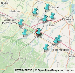 Mappa Via Cavour, 48018 Faenza RA, Italia (12.16615)